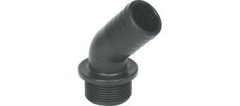 45&deg; Hose Barb