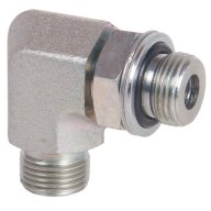 Male Threaded Elbows with Retaining Ring