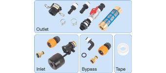 Pressure Washer Buffer Tank Fittings Kit