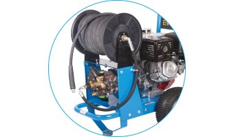 Large Trolley Hose Reel Kit