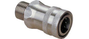 AKBO HP QR Coupler - St.Steel