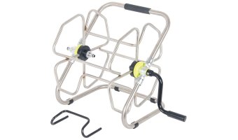 Frame Mount Manual Hose Reel - St. Steel