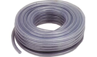 1" Clear Reinforced PVC Hose - 30m Coil