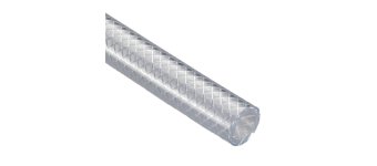 3/4" Clear Reinforced PVC Hose - sold per metre