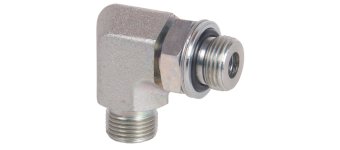 90&deg; Male Elbow with Retaining Ring