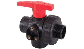 3 Way Ball Valve - T Port