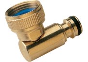 90&deg; Swivel Garden Hose QR Adaptor
