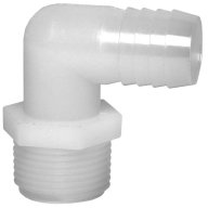 90&deg; Hose Barb x Male Thread