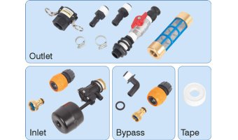 Pressure Washer Buffer Tank Fittings Kit