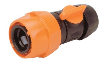 Garden Hose QR Coupler with Tap