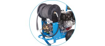 Large Trolley Hose Reel Kit