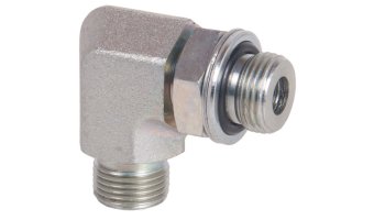 90&deg; Male Elbow with Retaining Ring