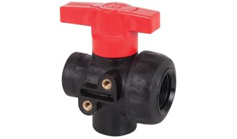 3 Way Ball Valve - L Port