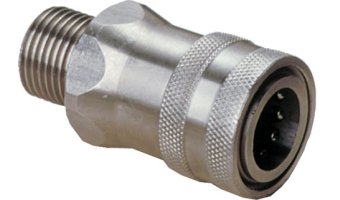 AKBO HP QR Coupler - St.Steel