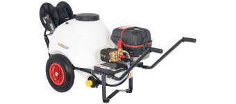 DPM Wheelbarrow Pressure Washer - Battery Powered