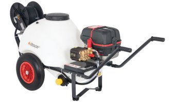 DPM Wheelbarrow Pressure Washer - Battery Powered