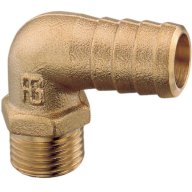 90&deg; Hose Barb x Male Thread