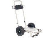 Large Wheeled Trolley - Stainless Steel
