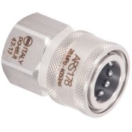 Stainless Steel QR Couplers - 17.8mm plug