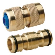 Brass High Flow Hose Connectors