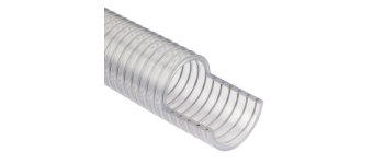 5/8" Wire Reinforced PVC Hose - sold per metre