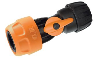 Garden Hose QR Coupler with Tap